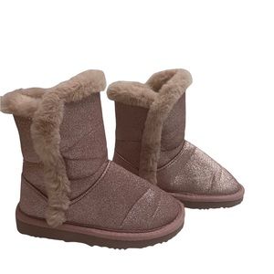 Olive and Edie Cozy glitter winter boots